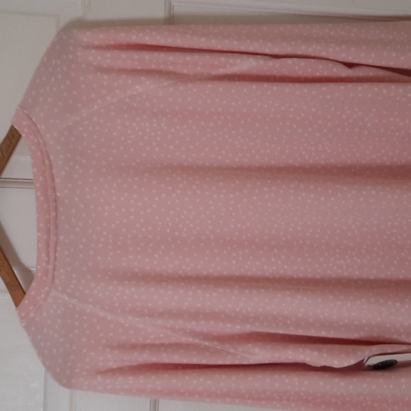 NWT P.J.SALVAGE BLUSH/WHITE POLKA DOT TOP SZ 2X, Perfect for Valentine’s Day! 🩷 - Picture 12 of 14